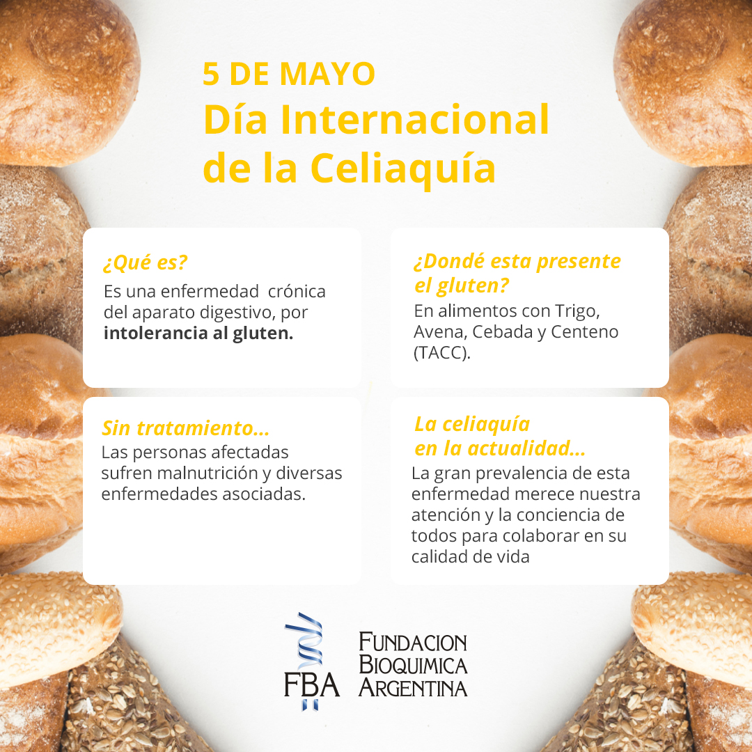 5 de Mayo: Día Internacional de la Celiaquia – FBA