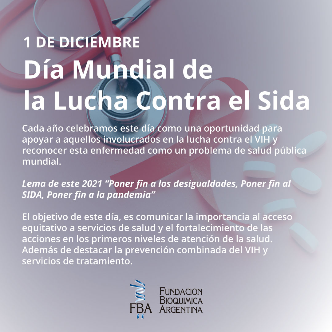 1 de diciembre: Día Mundial de la Lucha Contra el Sida