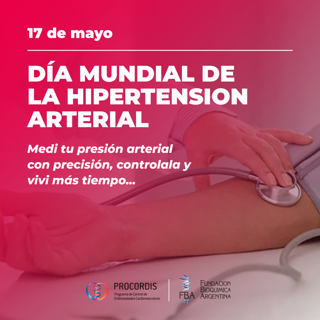 17 de mayo: Día Mundial de la Hipertensión Arterial